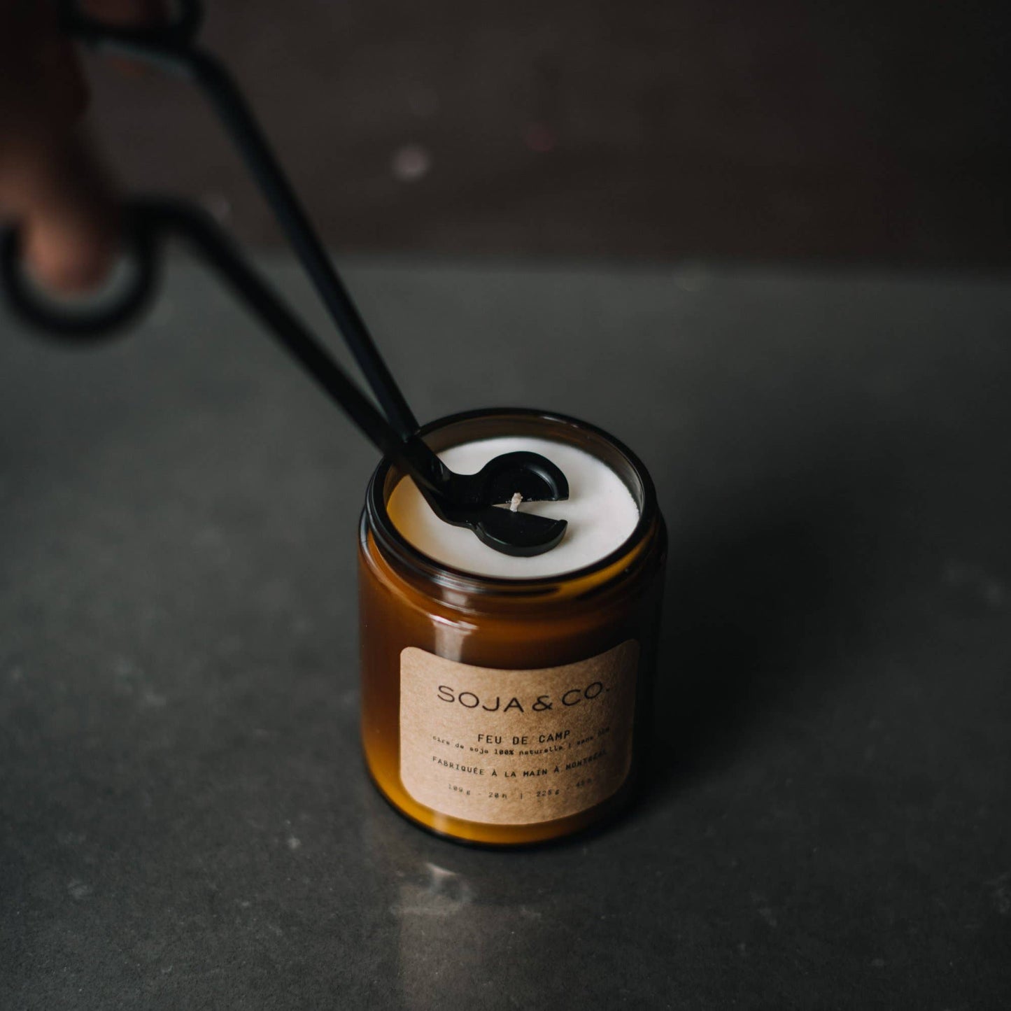 Candle Wick Trimmer | Black Matte