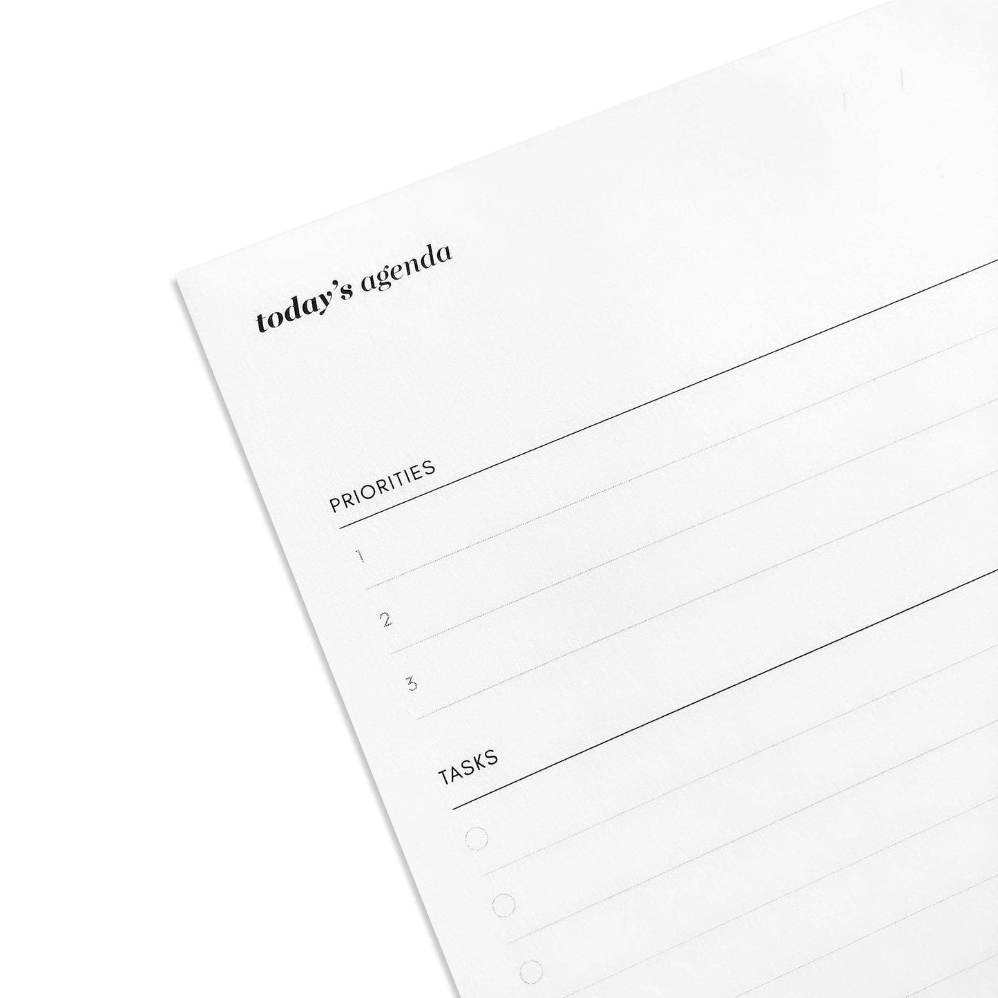 Agenda Notepad