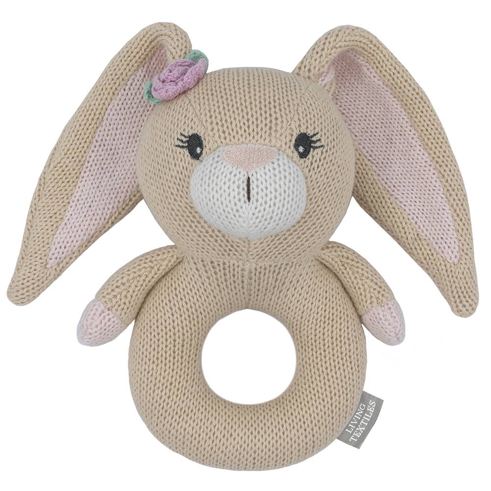 Amelia the Bunny | Knitted Rattle