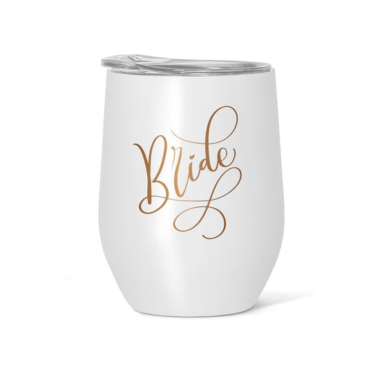 Bride Wine & Coffee Tumblers