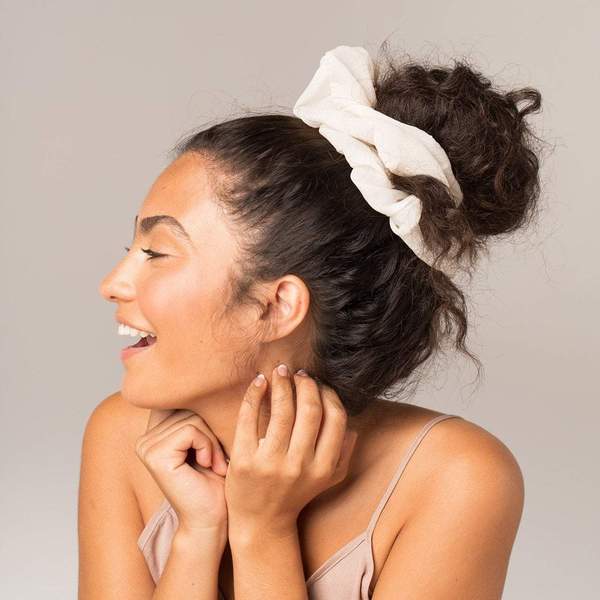 Dinner Scrunchie | Cream