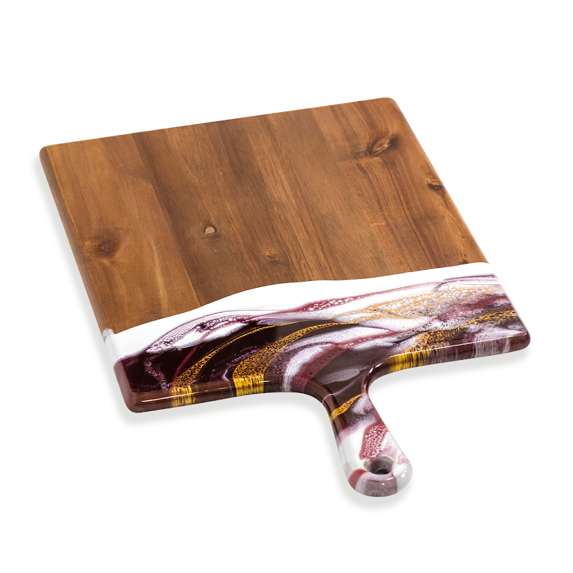 XL Acacia Charcuterie Board | Raspberry