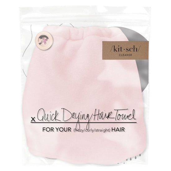 Microfiber Hair Towel | Blush