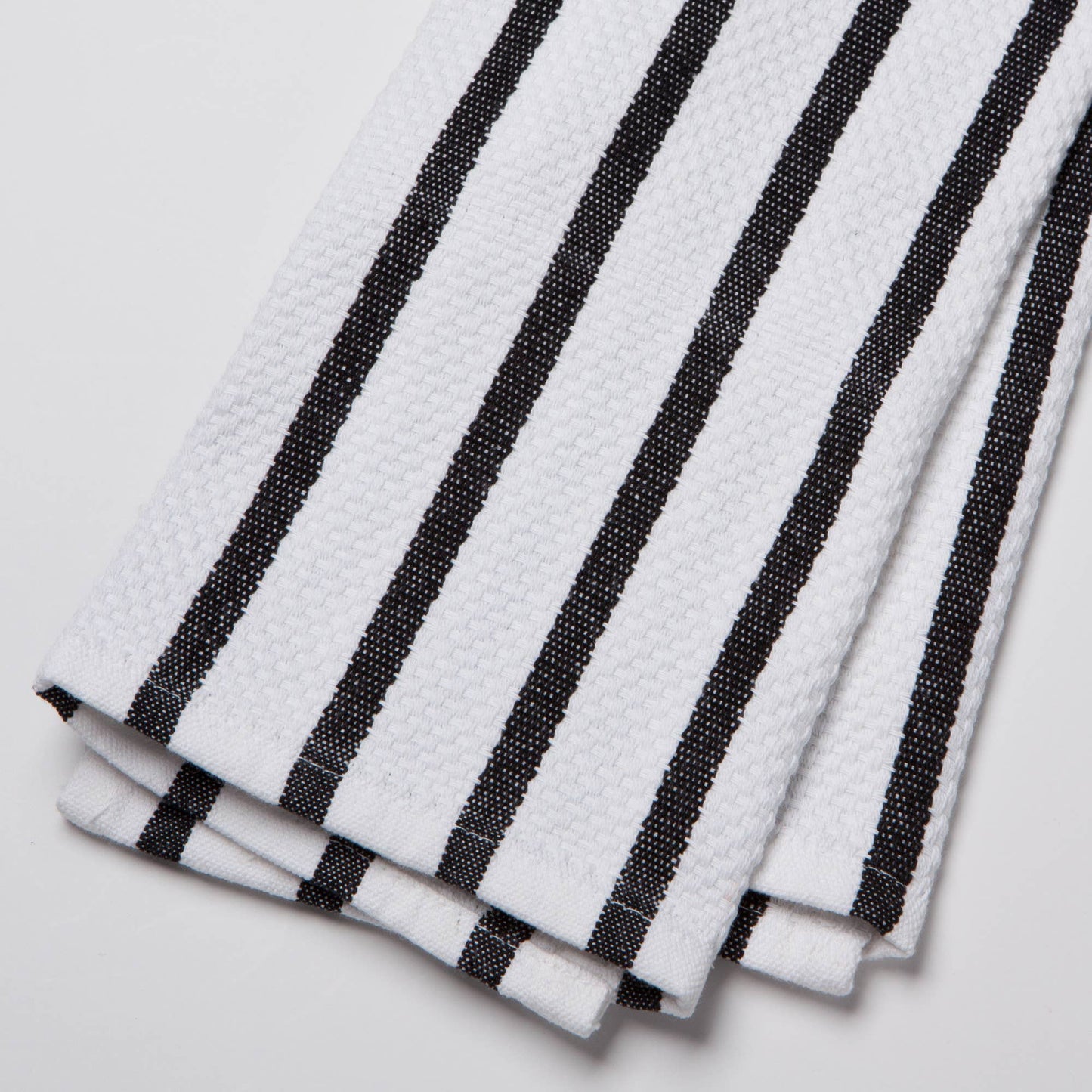 Towel | Basketweave Black