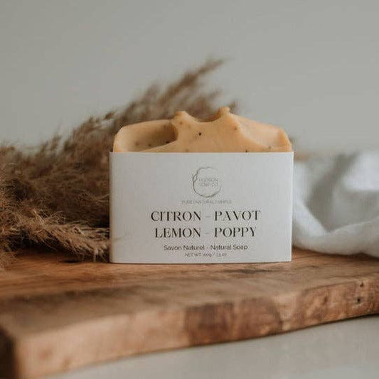 Bar Soap | Lemon + Poppy