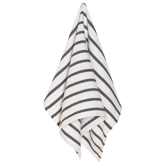 Towel | Basketweave Black