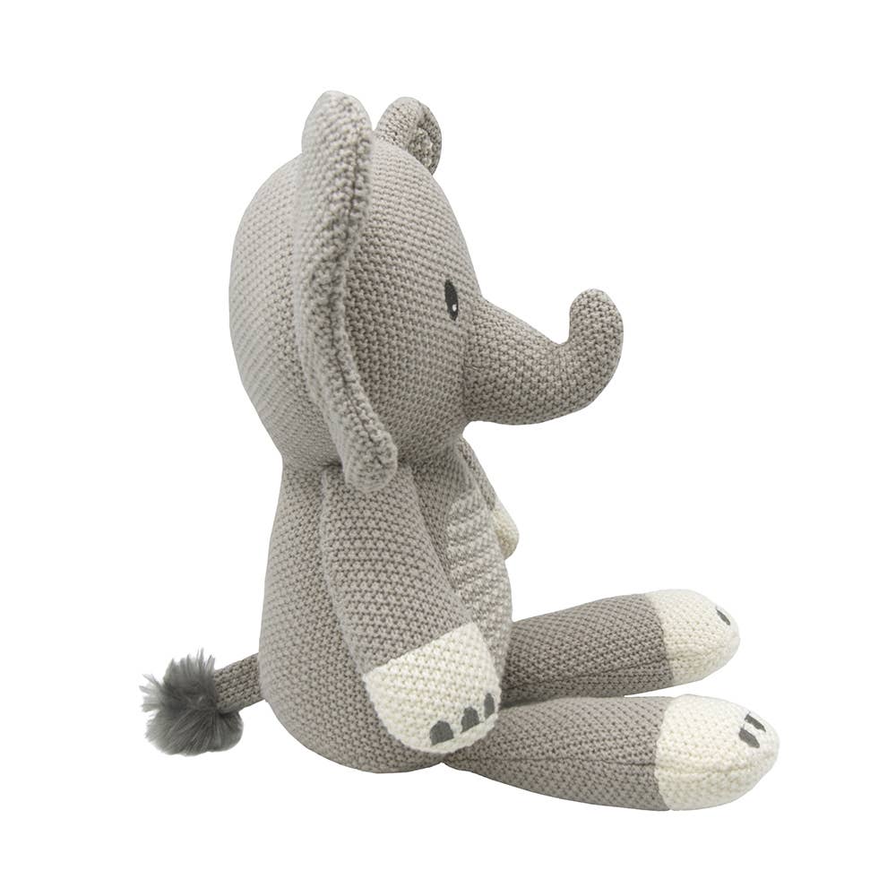 Knitted Toy | Mason the Elephant