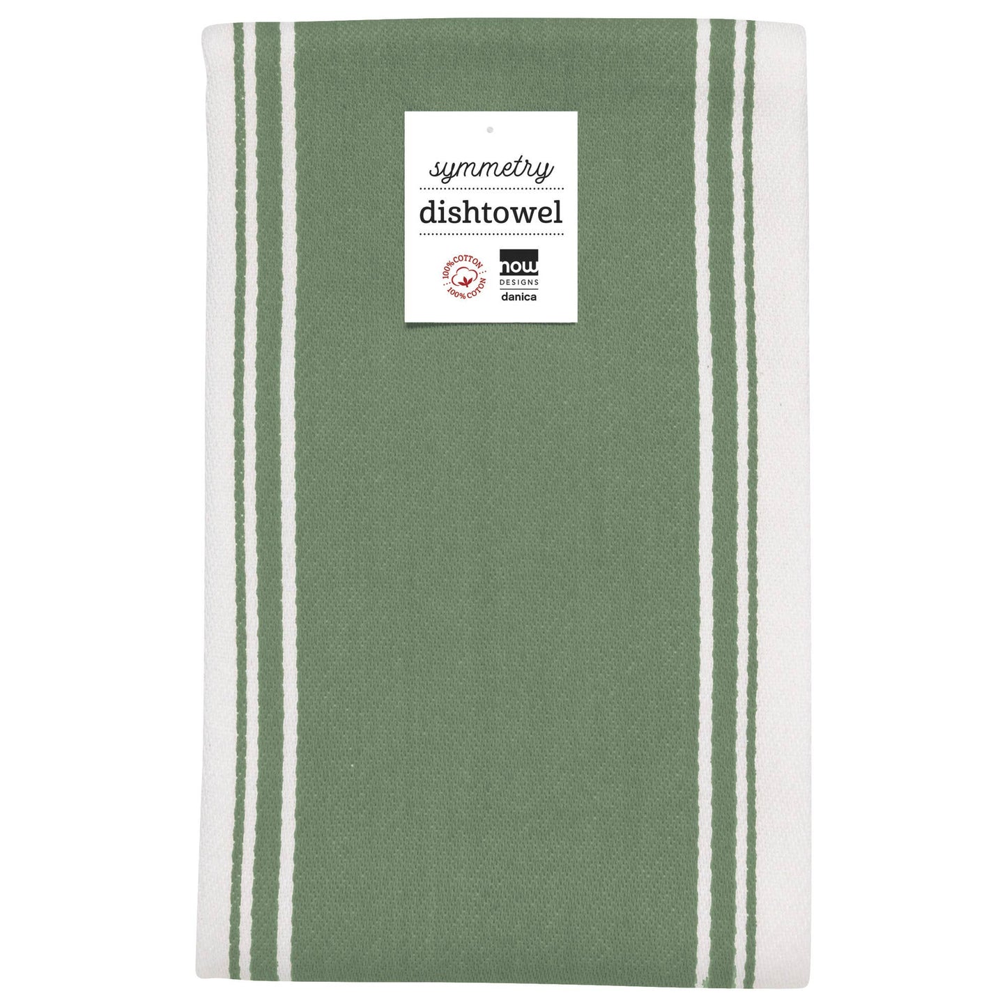 Towel | Symmetry Elm Green