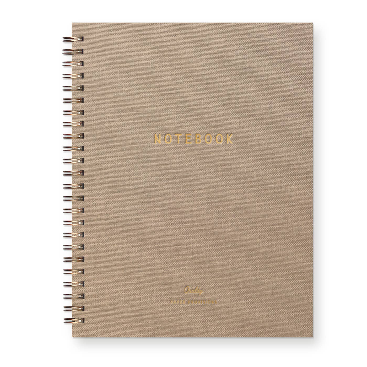 Journal: Lined Notebook | Sand Linen
