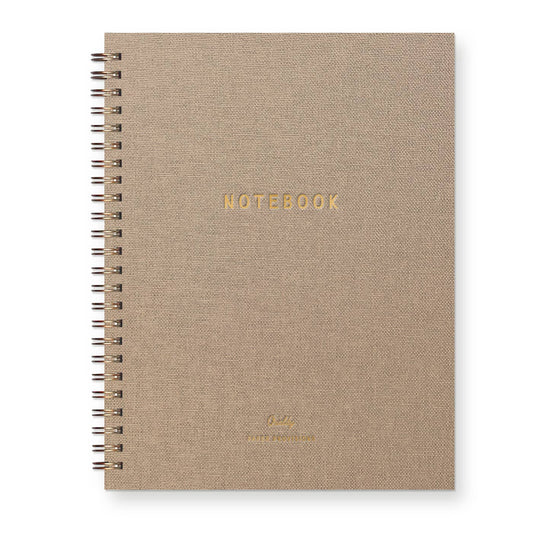 Journal: Lined Notebook | Sand Linen