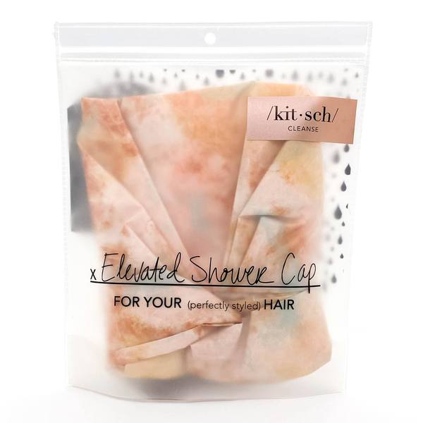 Luxury Shower Cap | Sunset Tie Dye